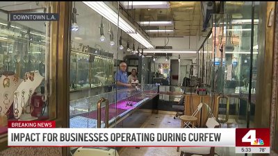 Empty shops, graffiti-covered buildings in downtown LA after ICE raids