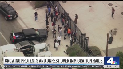 How a week of ICE raid protests unfolded in Los Angeles