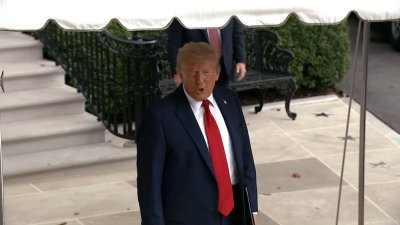 WATCH: President Trump reacts to shootings of Minnesota lawmakers