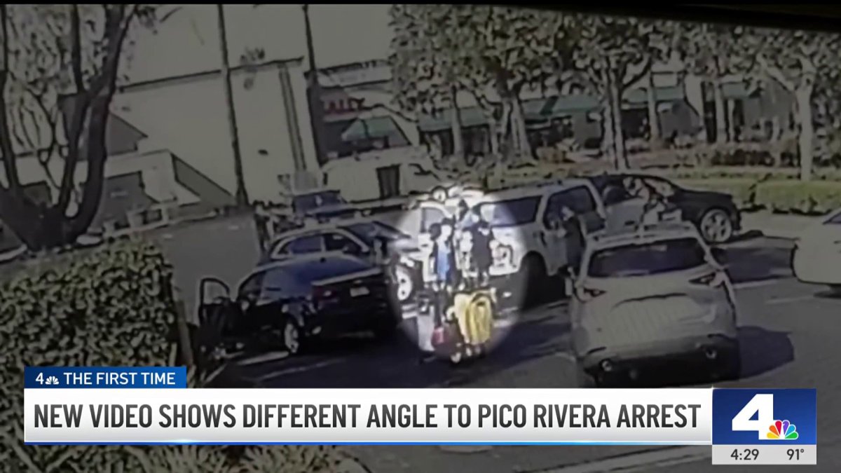 New video shows different angle of Pico Rivera arrest – NBC Los Angeles