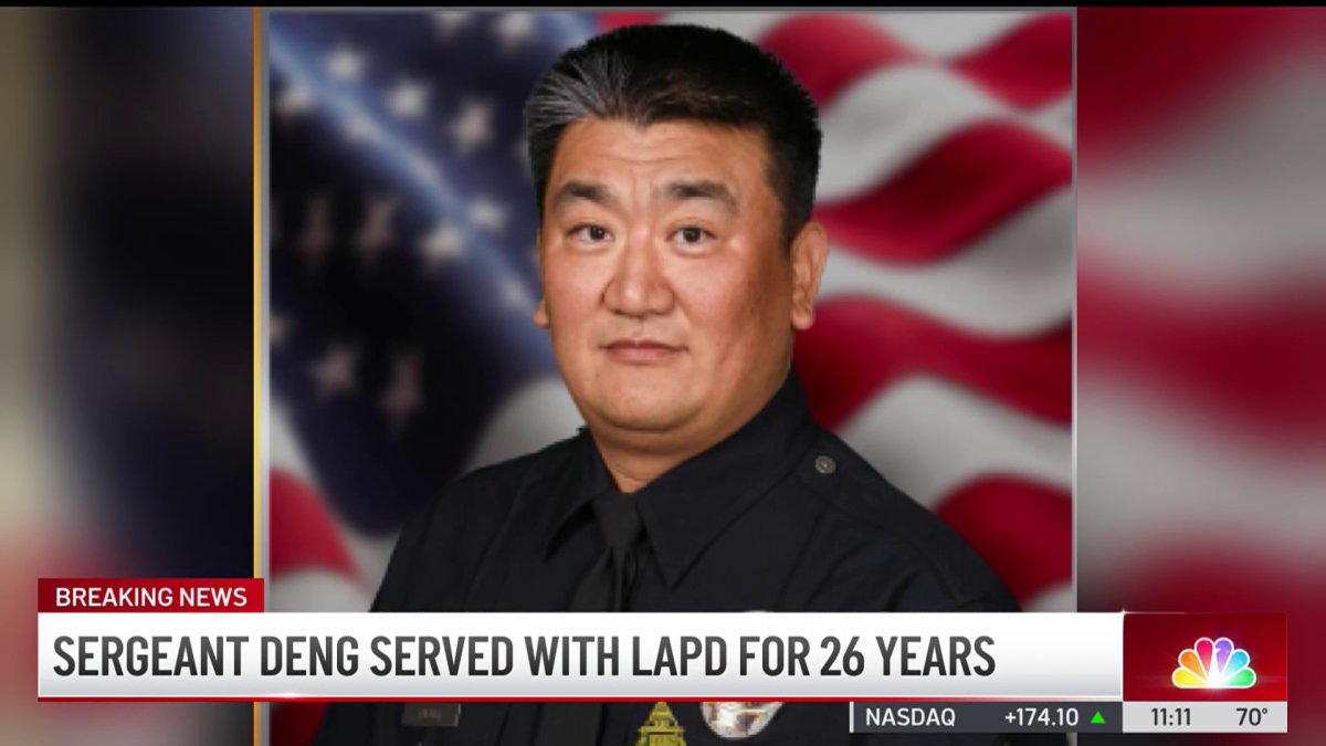 LAPD mourns sergeant killed in crash after stopping to help driver ...