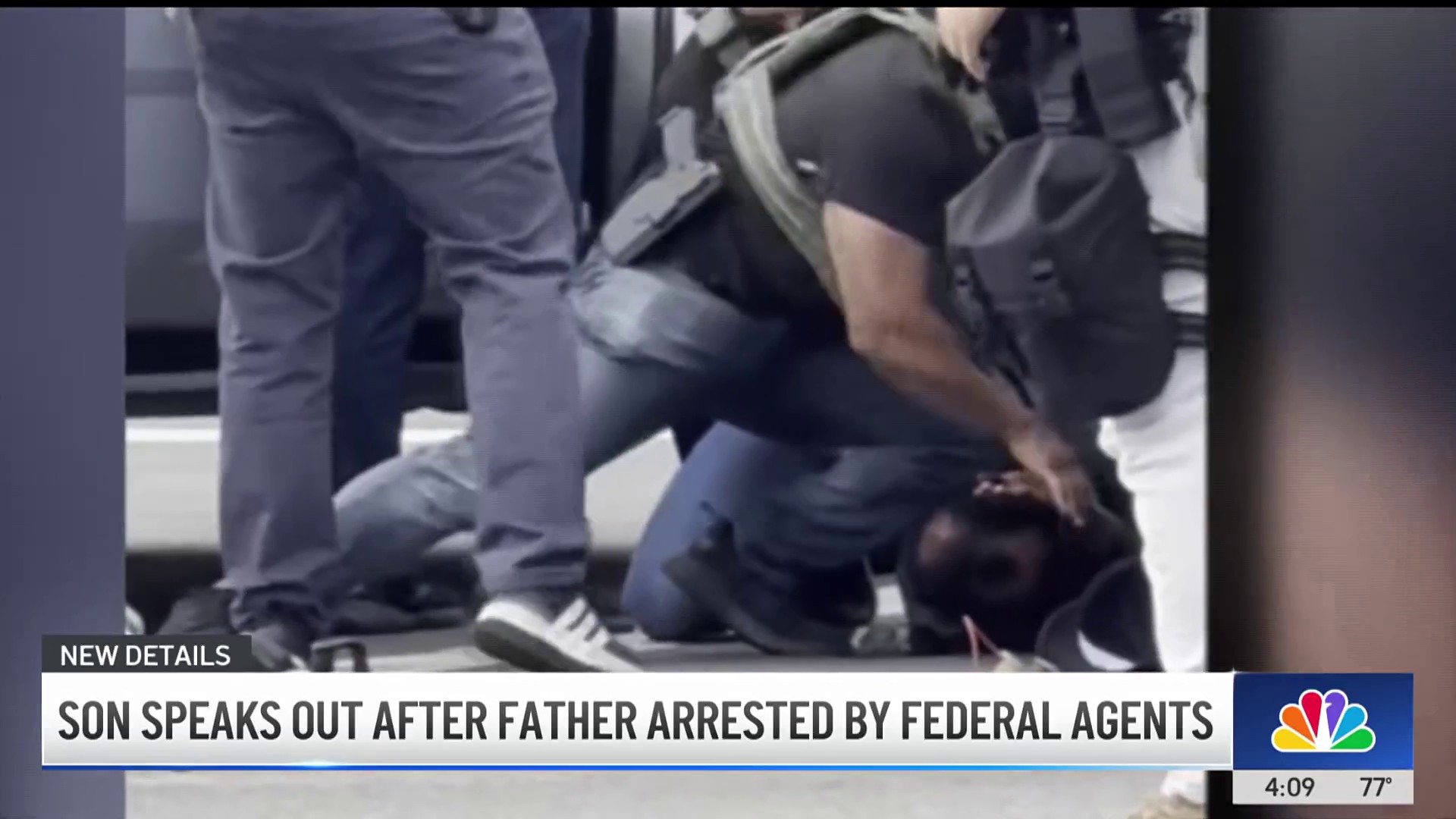 Son visits landscaper detained in Santa Ana by Border Patrol – NBC Los  Angeles