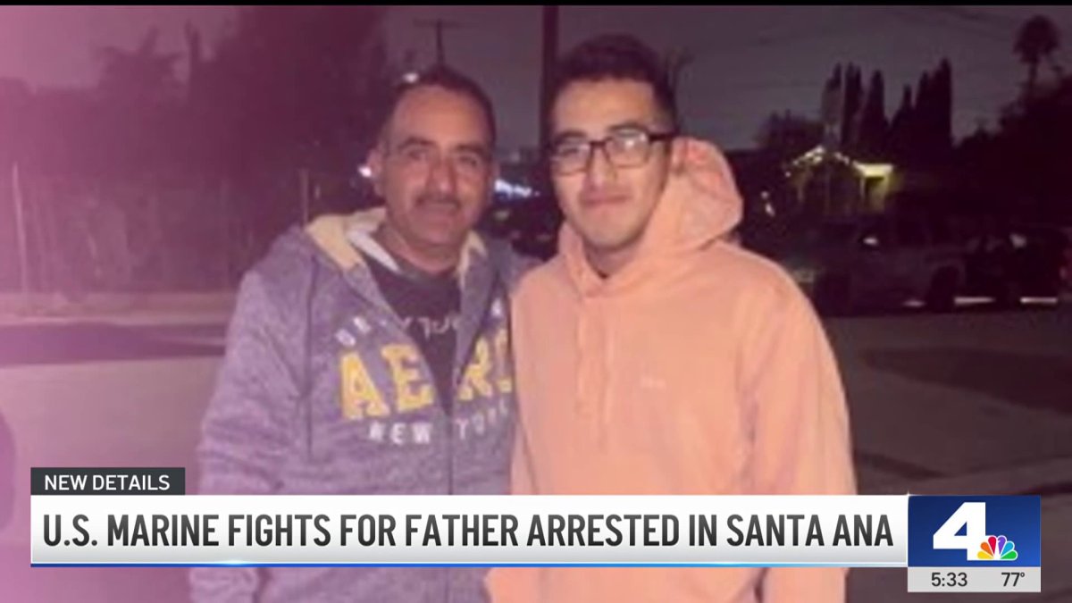 Veteran provides update after his father is detained by federal agents ...