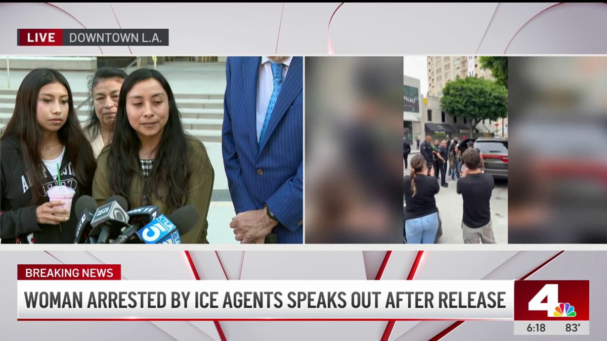 US citizen detained by ICE speaks out after release NBC Los Angeles