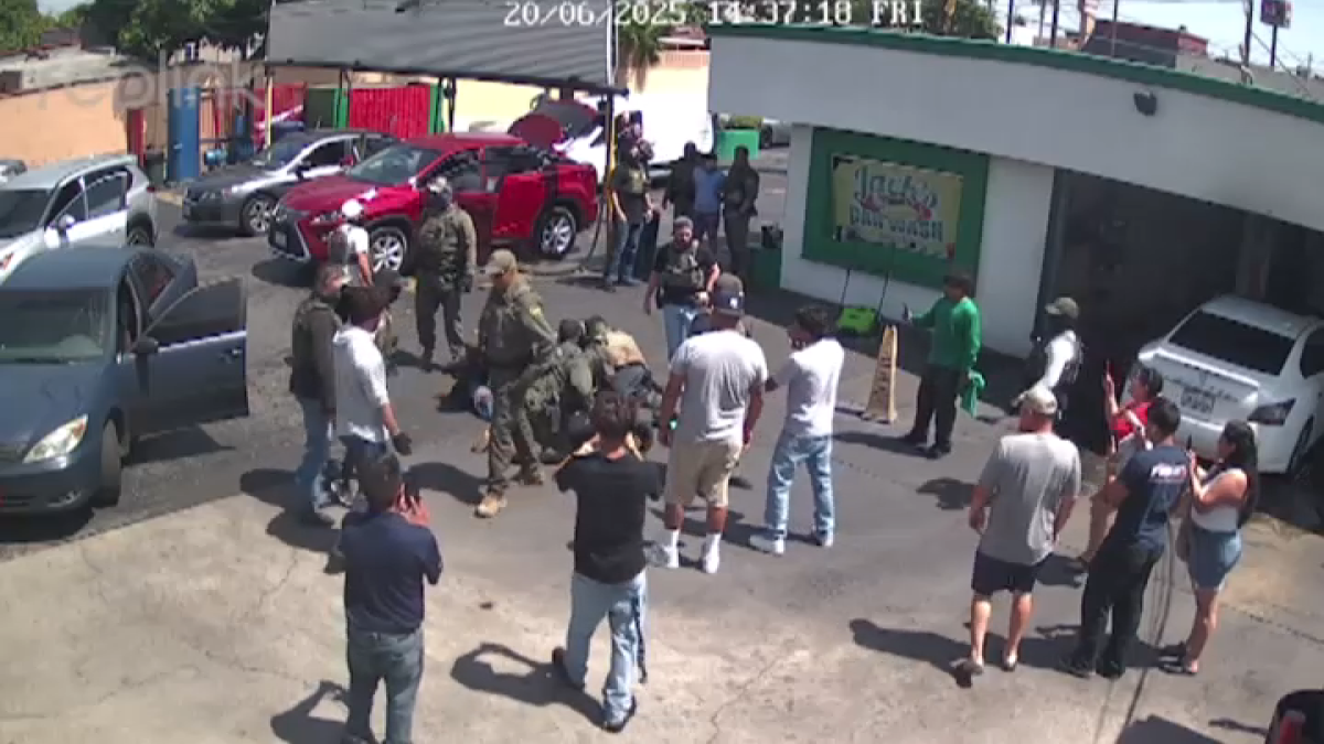 Federal agents raid car wash businesses in city of Bell, Maywood – NBC Los Angeles