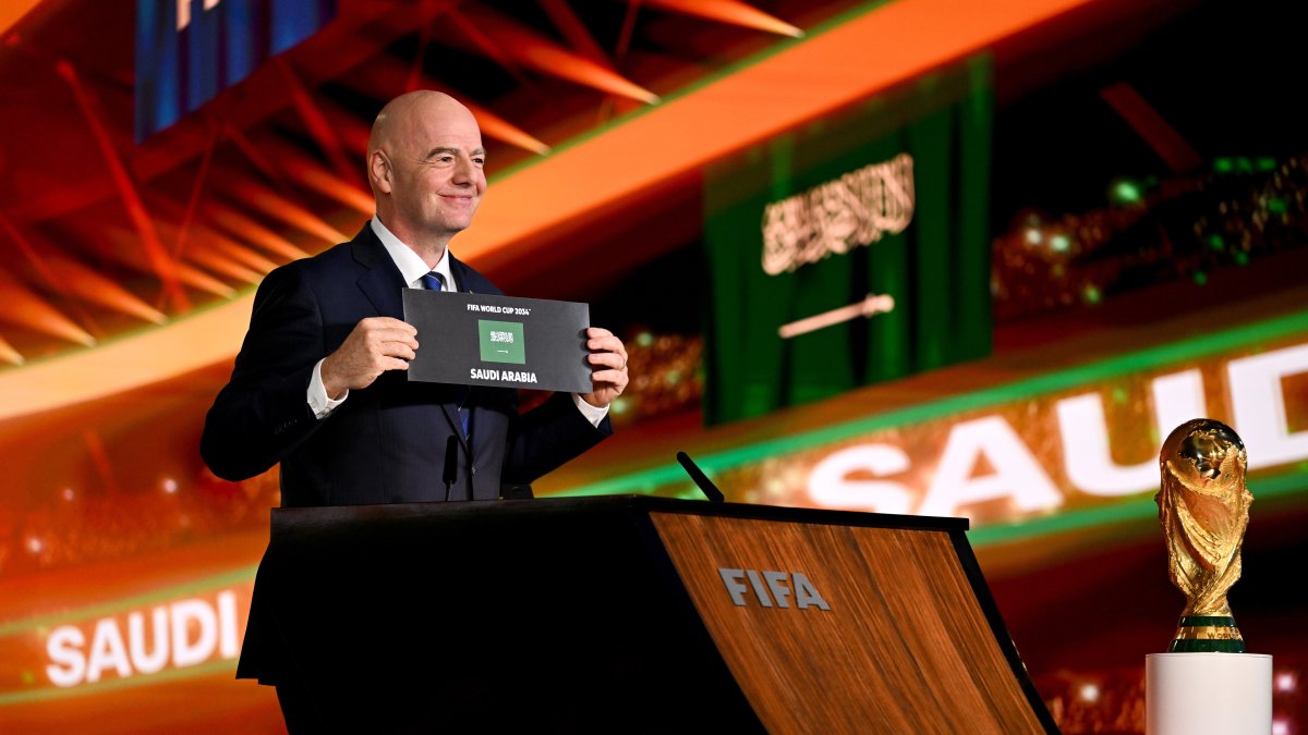 Saudi Arabia continues soccer push with World Cup deal, even after LIV Golf exit