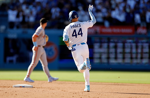 Watch: Andy Pages' 3-run homer pushes Dodgers to 5-4 win