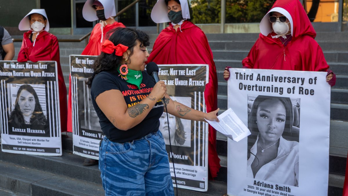 Funeral held for brain-dead woman kept alive due to Georgia abortion