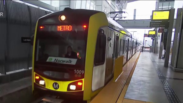 Big day for LA light rail: LAX/Metro transit center station set to open ...