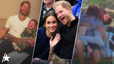 Meghan Markle posts rare videos of Prince Harry with their kids for Father's Day