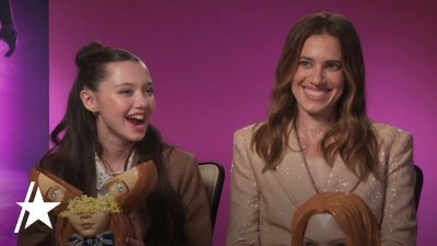 Allison Williams & Violet McGraw talk epic ‘M3GAN 2.0' stunts