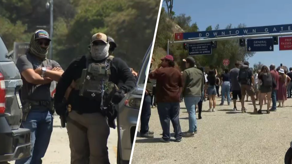 Federal Agents Staged Near Dodger Stadium Amid Southern California Immigration Raids