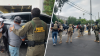 Federal agents detain people near Home Depot in Hollywood