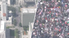 Live updates: Large crowd gathers outside LA City Hall for ‘No Kings' protest