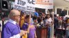 ICE raids prompts protest in front of downtown LA federal building
