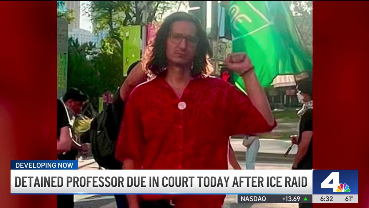 CSU professor arrested in ICE raid due in court today NBC Los Angeles