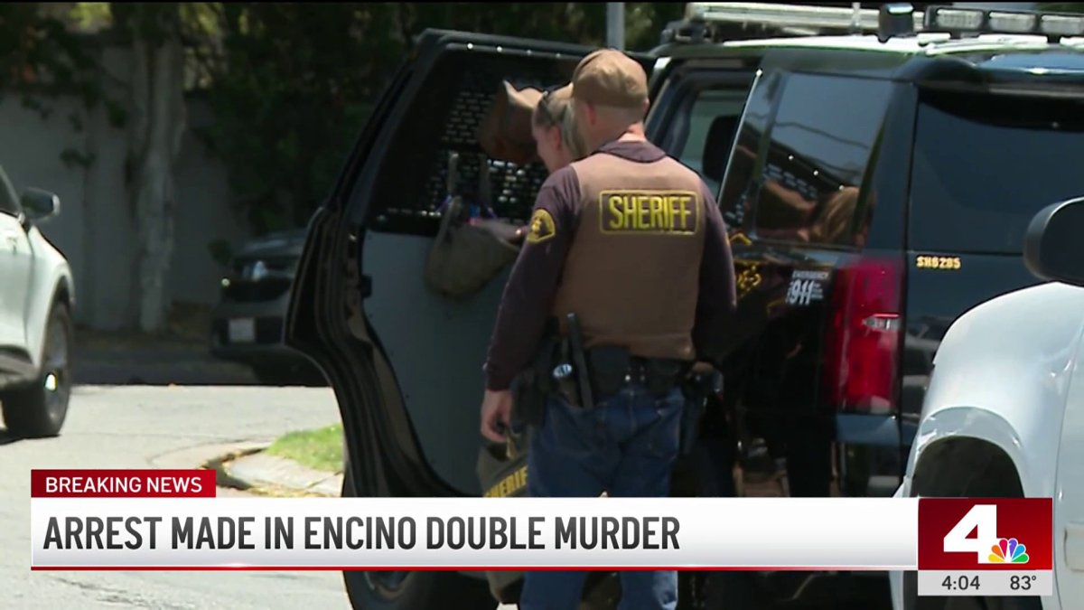 Man arrested for double homicide in Encino – NBC Los Angeles