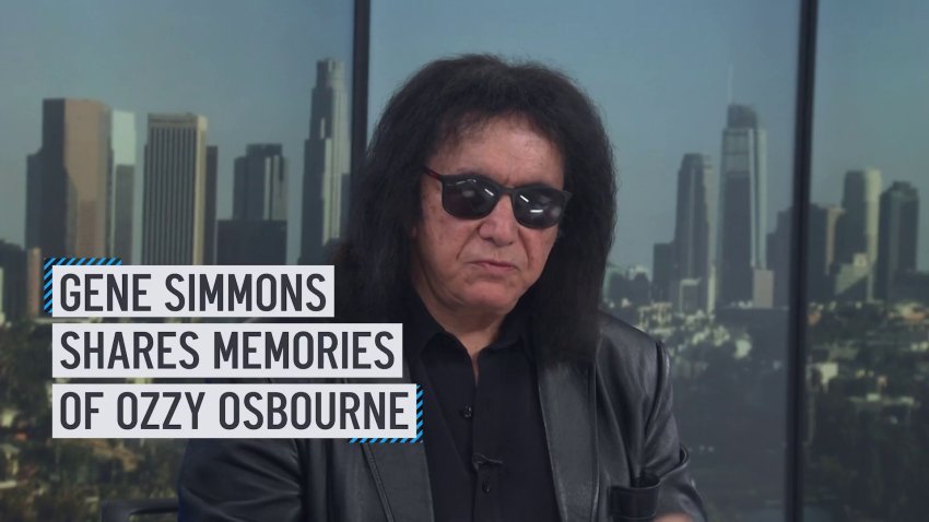 Prince of Darkness. Loving father.' Gene Simmons remembers Ozzy Osbourne – NBC Los Angeles