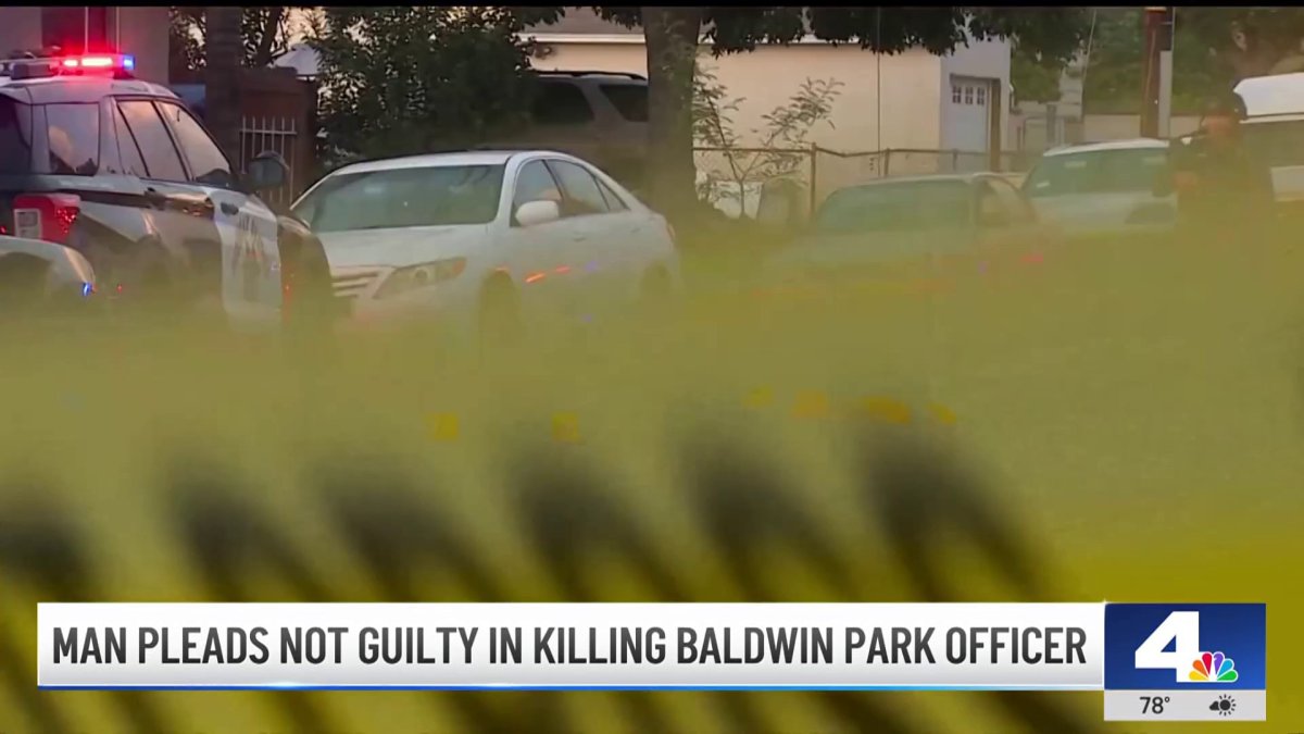 Man pleads not guilty in shooting death of Baldwin Park officer – NBC ...
