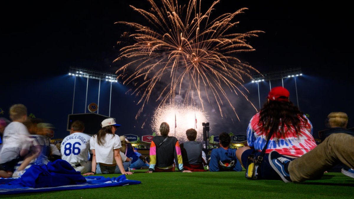dodgers 4th of july 2025 fireworks