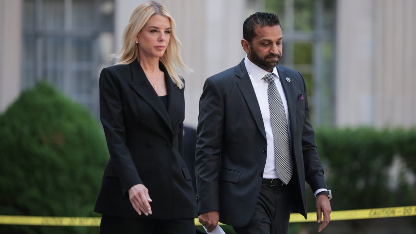 Pam Bondi and Kash Patel