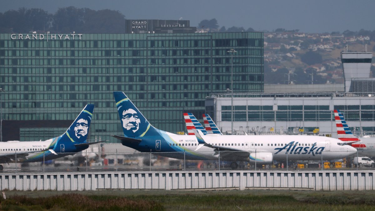 Alaska Airlines flights grounded due to IT outage, FAA says – NBC Los Angeles