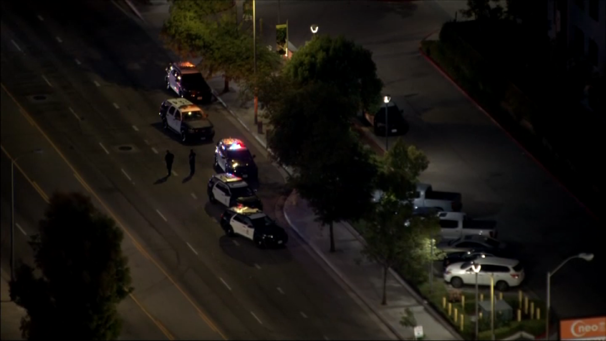 LAPD Shoots Armed Suspect in Northridge, Hospitalized