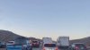 Overturned tanker jams traffic on 14 Freeway for hours in Agua Dulce