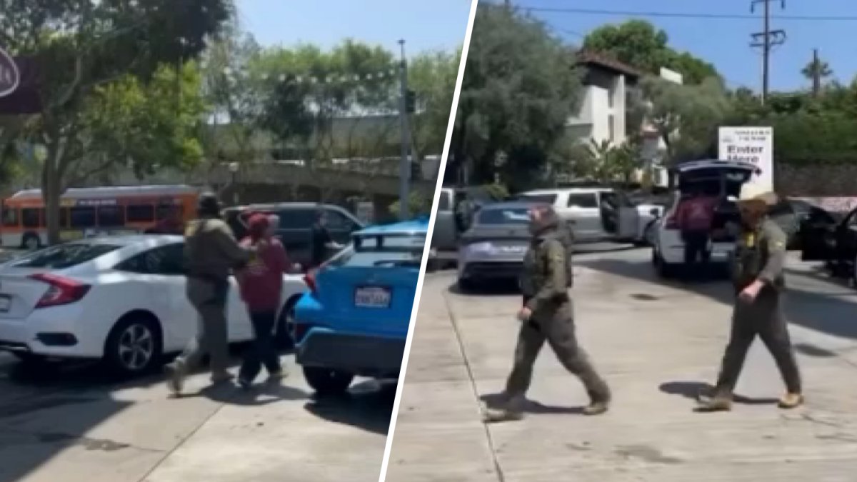 Feds detains workers at West Hollywood car wash on Fourth of July – NBC Los Angeles