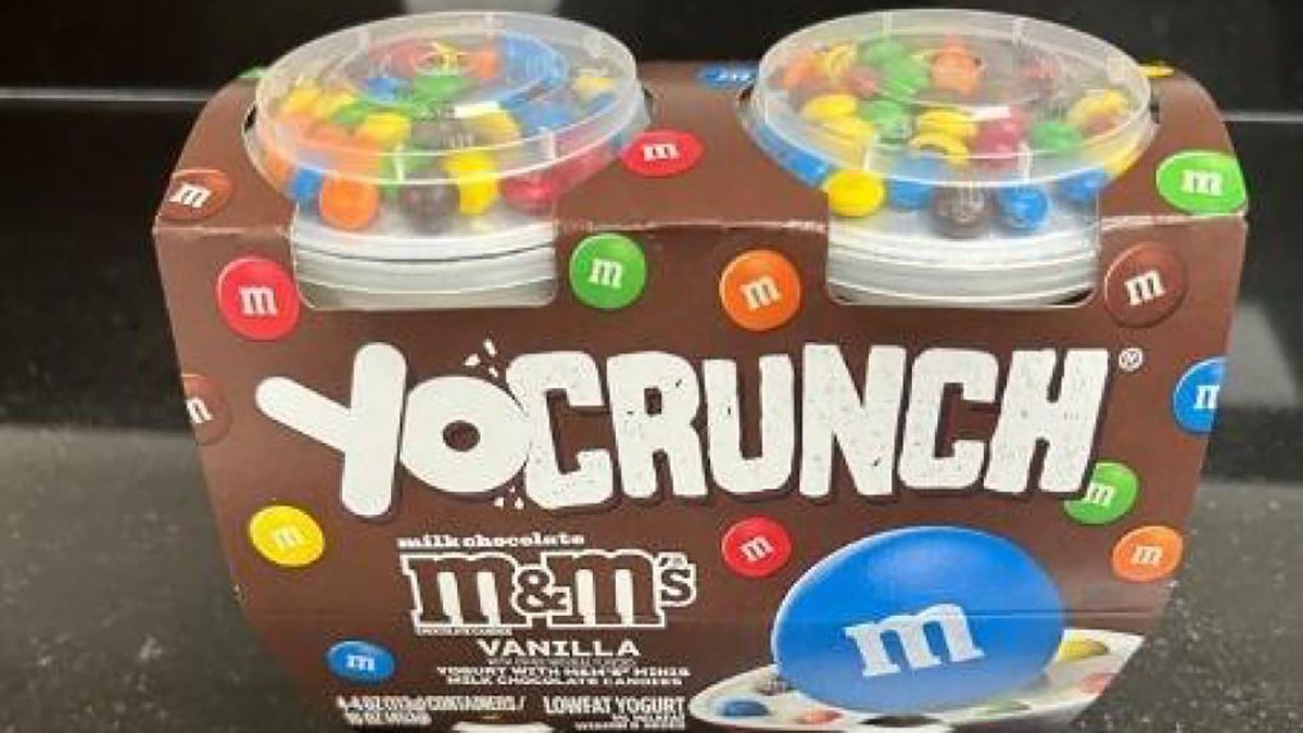 YoCrunch yogurts recalled over potential choking risk – NBC Los Angeles