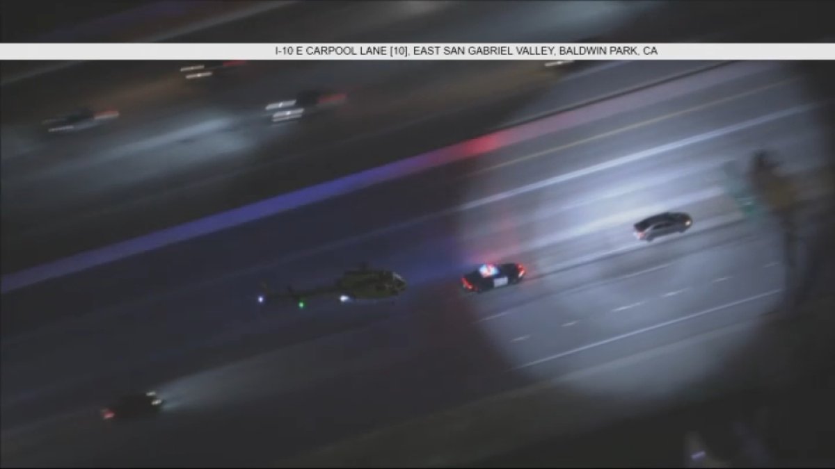 Possible DUI driver in custody after high-speed chase in San Gabriel ...