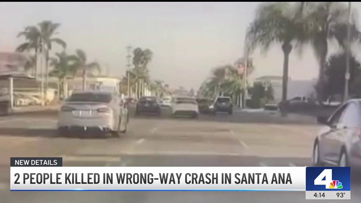 Dash-cam video shows cars dodging wrong-way driver before fatal Santa ...