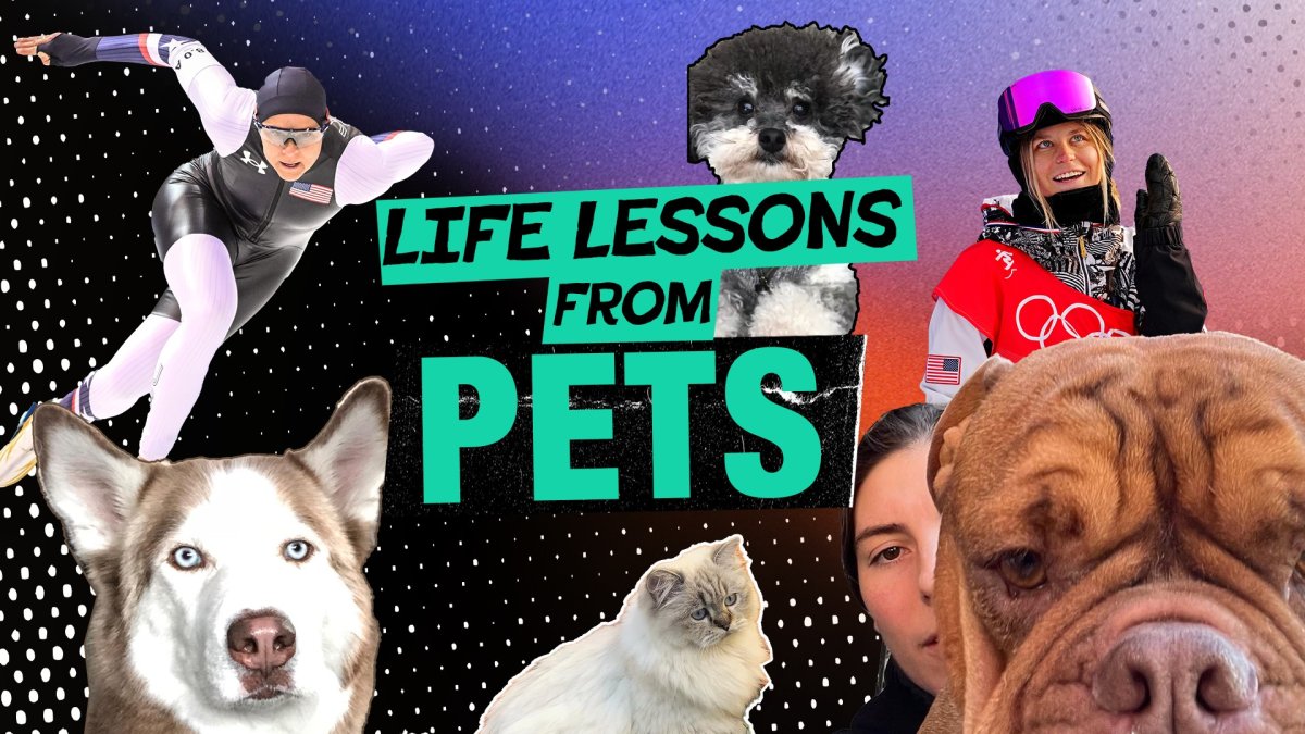 What Team USA athletes have learned from their pets