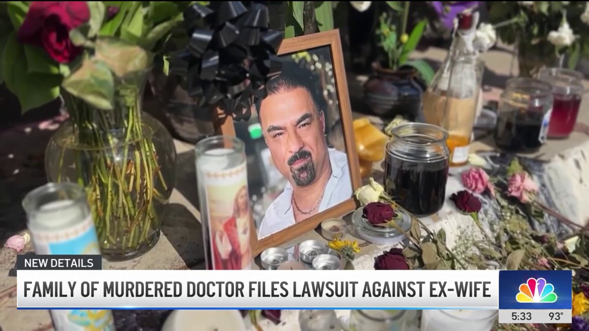 Family Files Wrongful Death Lawsuit Against Ex-Wife, Four in Woodland Hills Doctor Murder