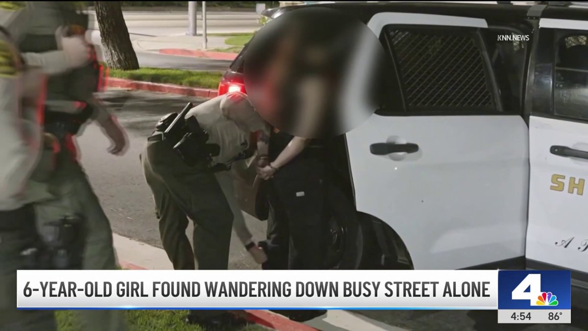 Mom arrested after girl found wandering around in Santa Clarita – NBC ...
