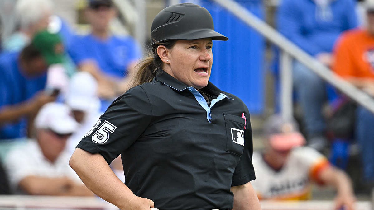 Jen Pawol to Umpire Historic MLB Series