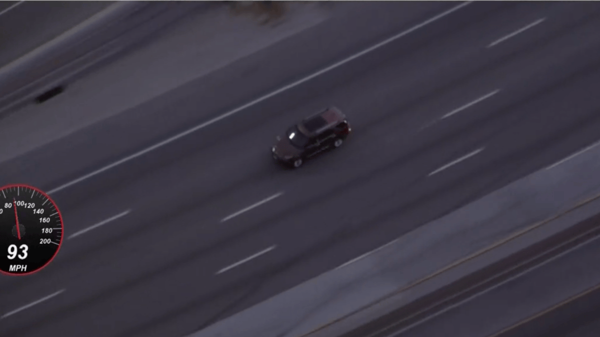 police chase in the San Fernando Valley – NBC Los Angeles