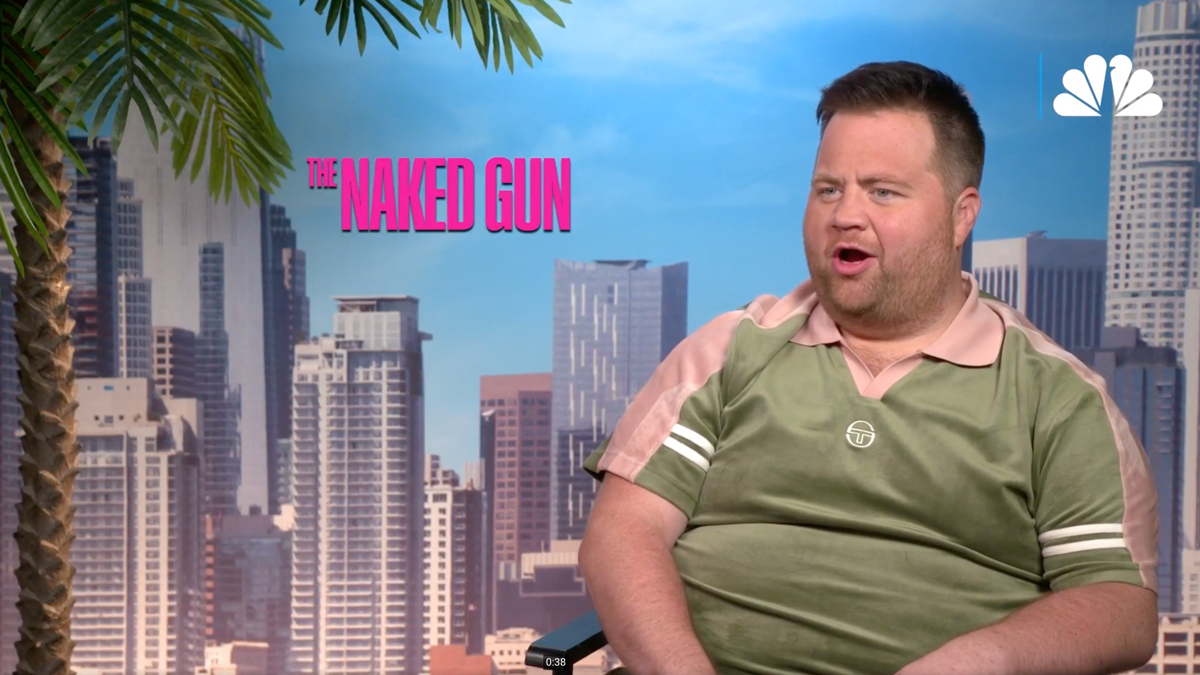 Paul Walter Hauser dishes on ‘The Naked Gun’ and stadium snacks – NBC