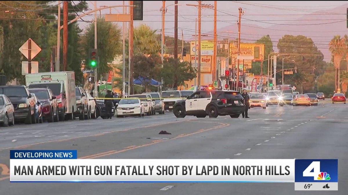 Man allegedly armed with gun fatally shot officers in North Hills – NBC ...