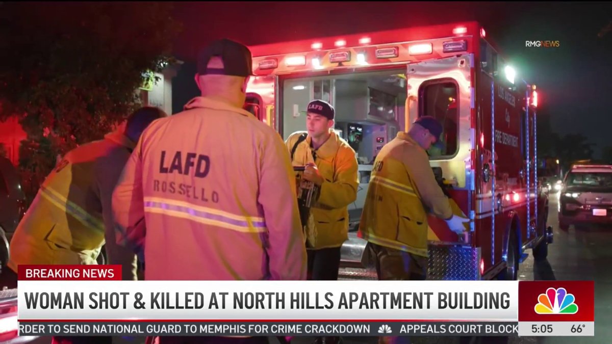 Woman shot and killed at North Hills apartment complex – NBC Los Angeles