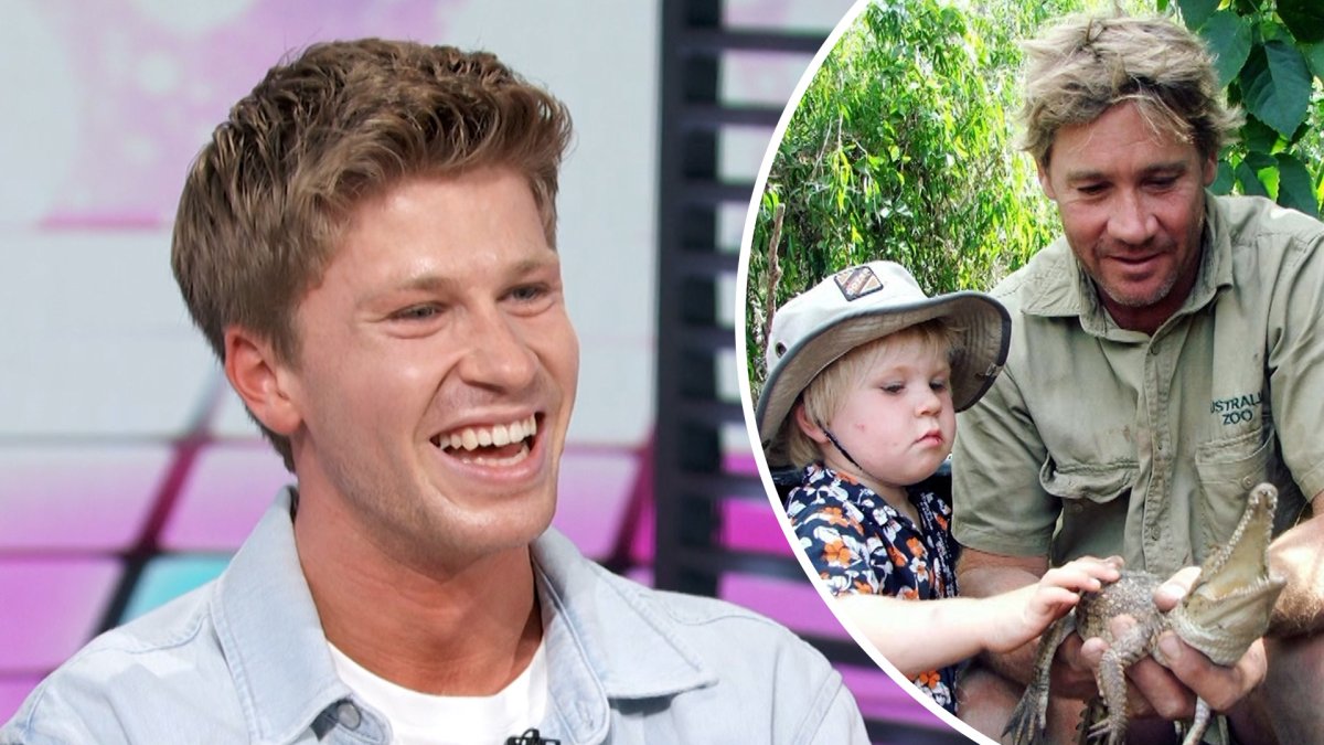 How Robert Irwin thinks late dad Steve Irwin would react to him doing ...