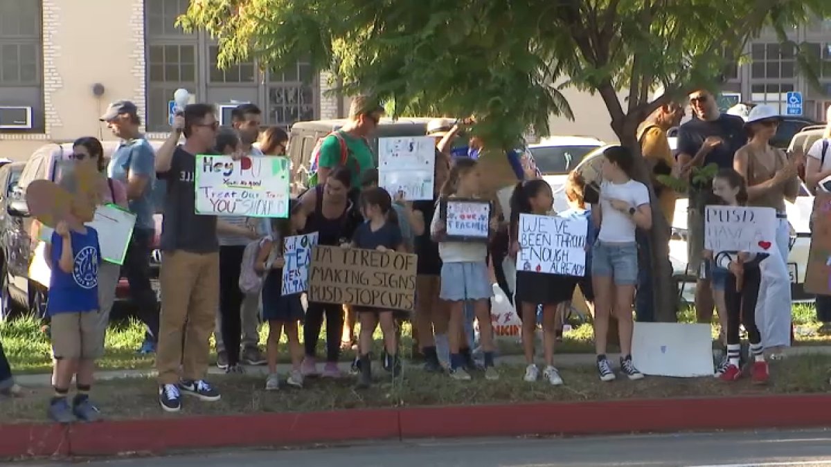 Families rally against reassignment of some Altadena teachers – NBC Los ...
