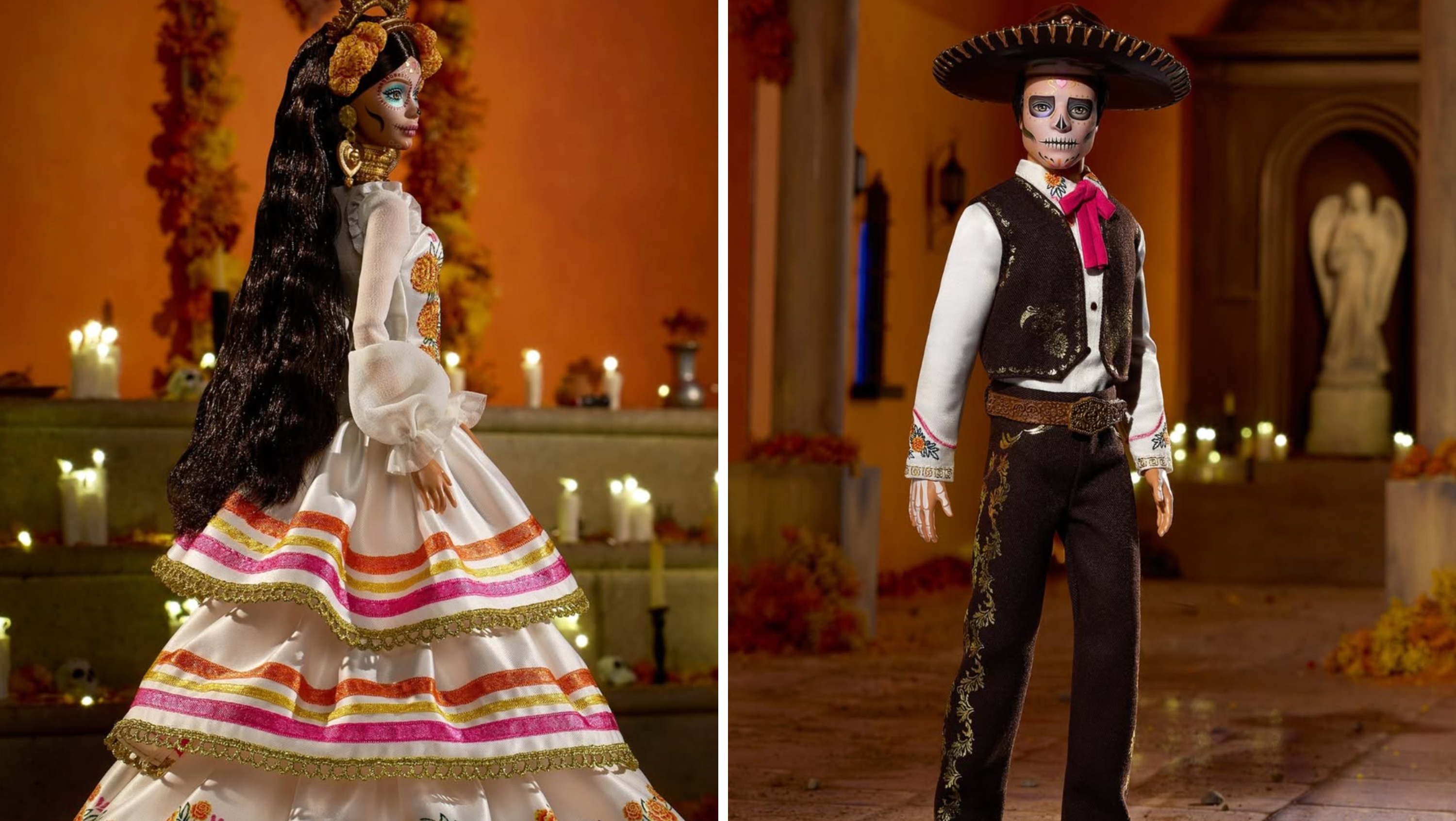 Mattel releases new Día de Muertos Barbie and Ken dolls – NBC Los
