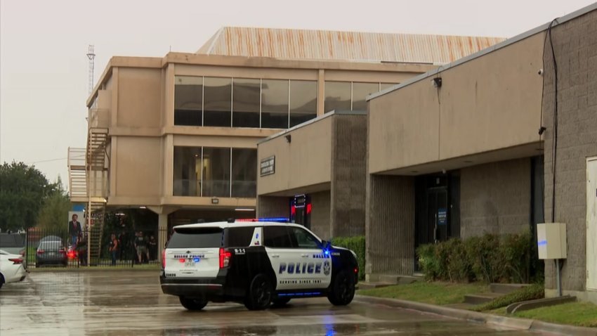 ATF agents investigate a shooting outside a Dallas ICE facility, Wednesday, Sept. 24, 2025.