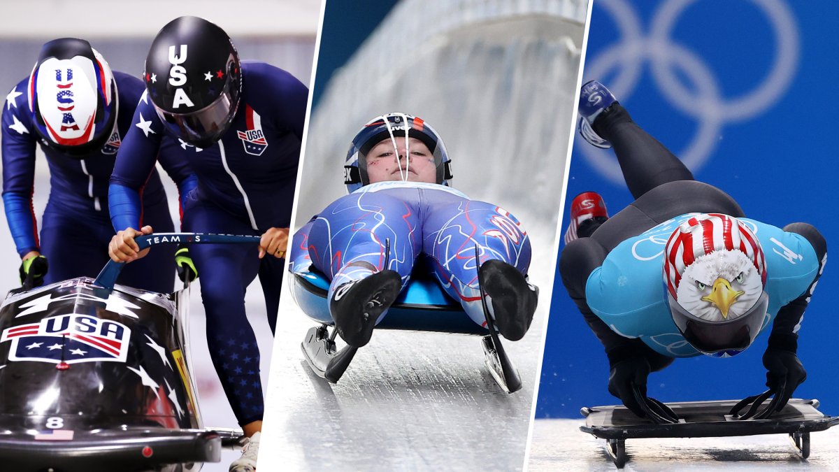 Breaking down the differences between bobsled, luge and skeleton – NBC Los Angeles