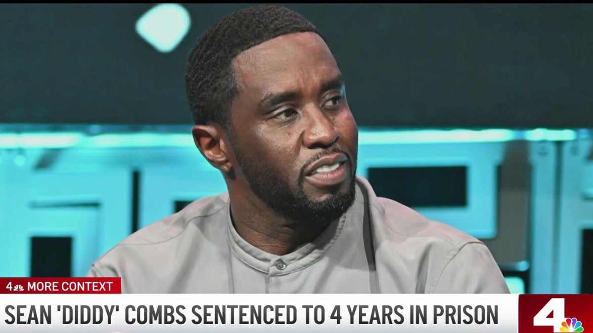 Judge sentences Sean “Diddy” Combs to 4 years in prison – NBC Los Angeles