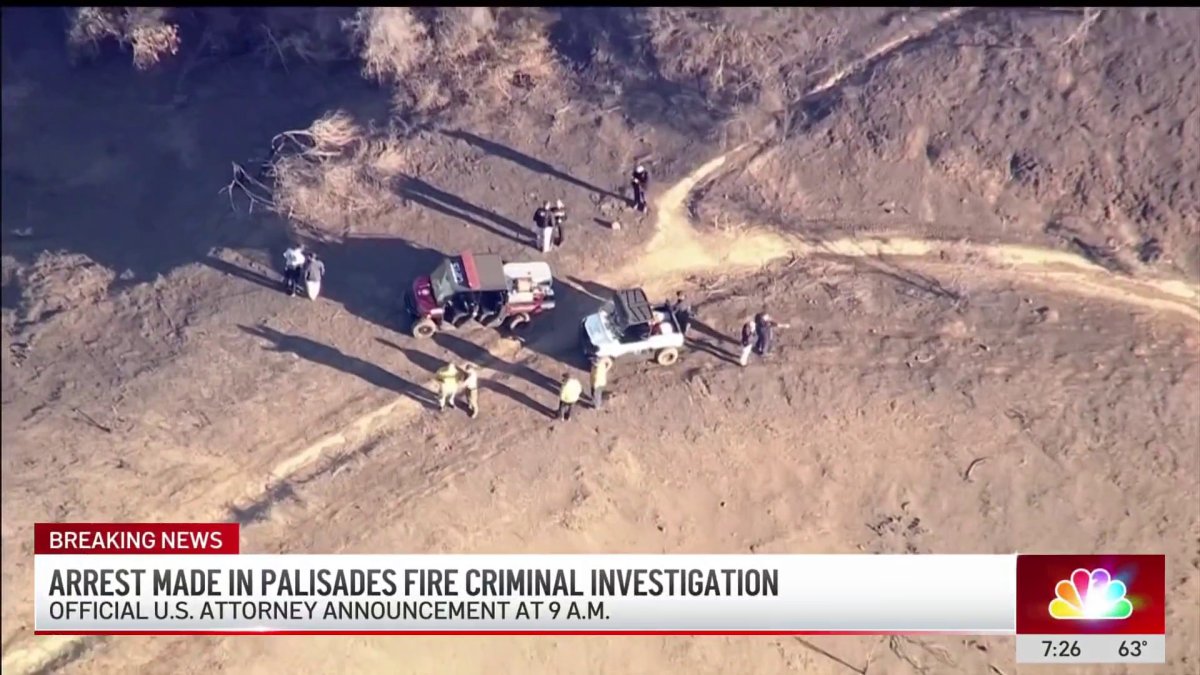 Arrest made in Palisades Fire investigation – NBC Los Angeles