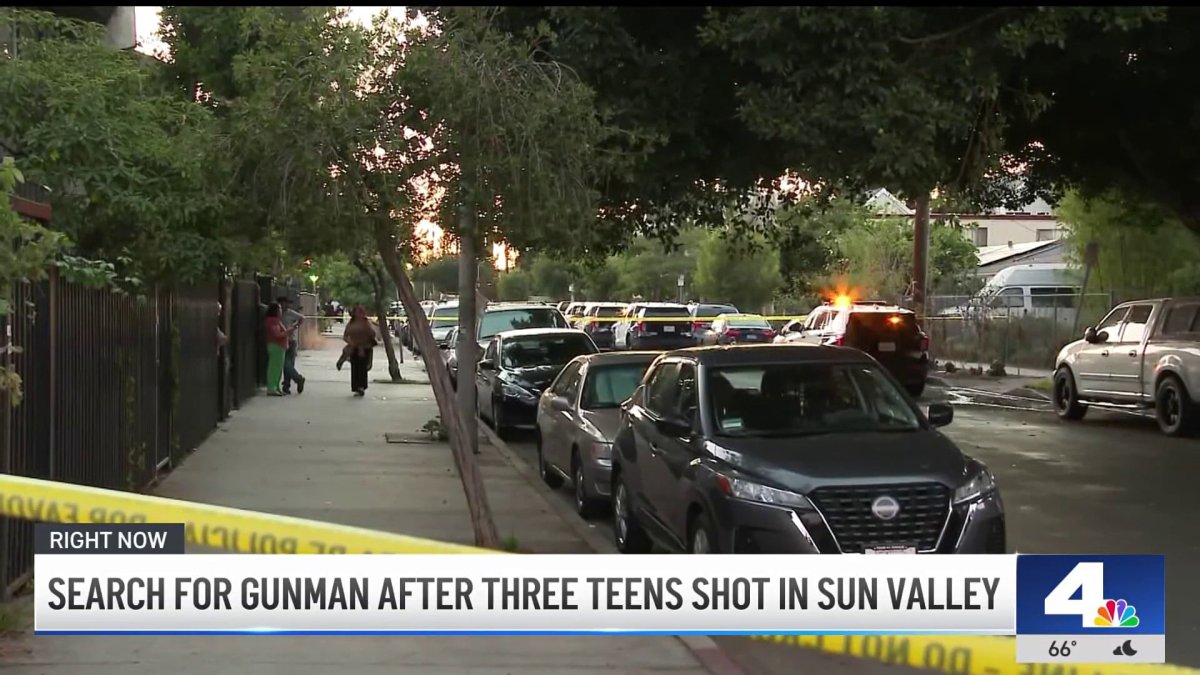 Search for gunman after triple shooting in Sun Valley – NBC Los Angeles