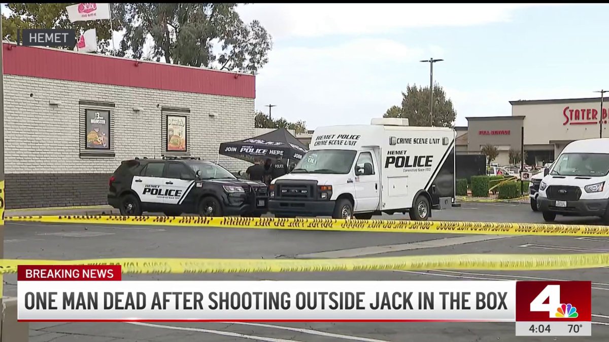 Deadly shooting at fast-food restaurant’s drive-thru – NBC Los Angeles