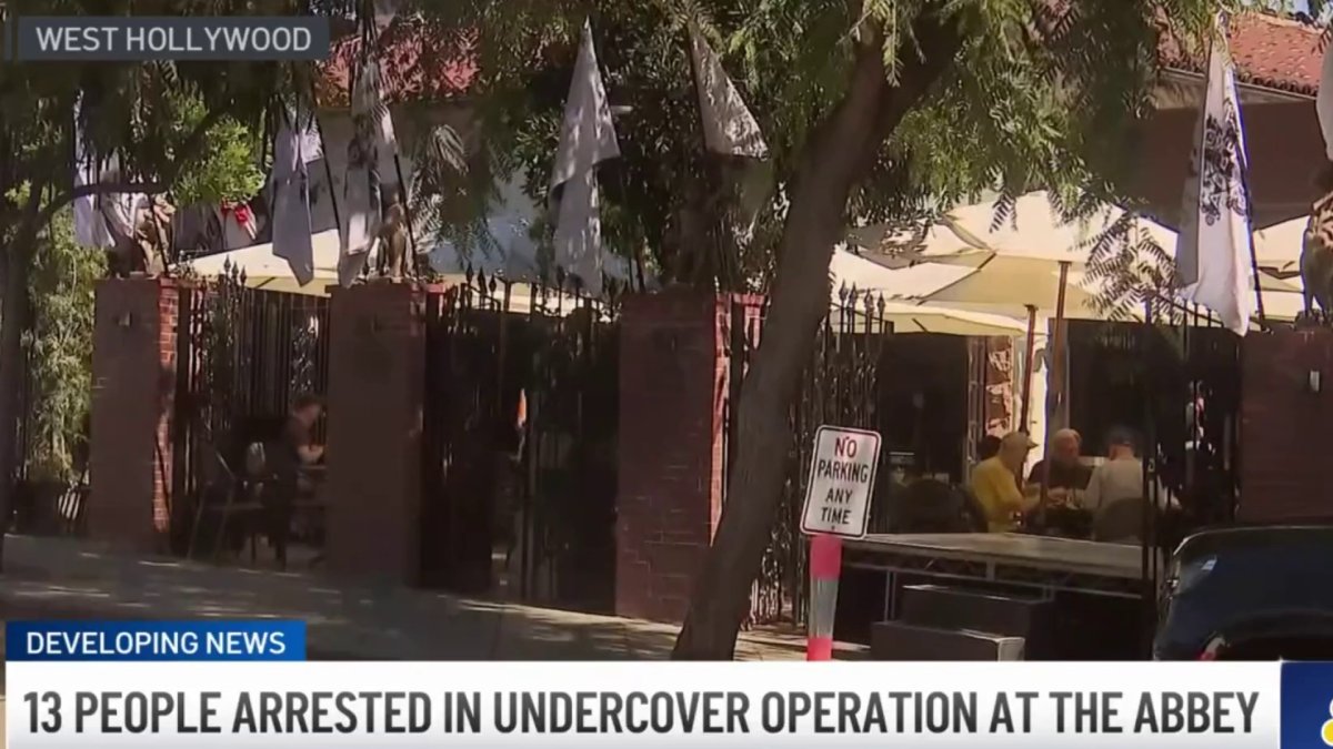 Arrests made in undercover operation in West Hollywood NBC Los